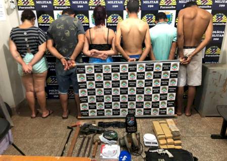 Polícia desmantela quadrilha que realizaria furto a agência bancária em Paranaíba