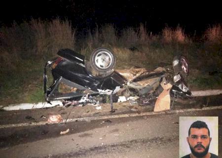 Homem morre e casal fica ferido em acidente entre Bataguassu e Anaurilândia