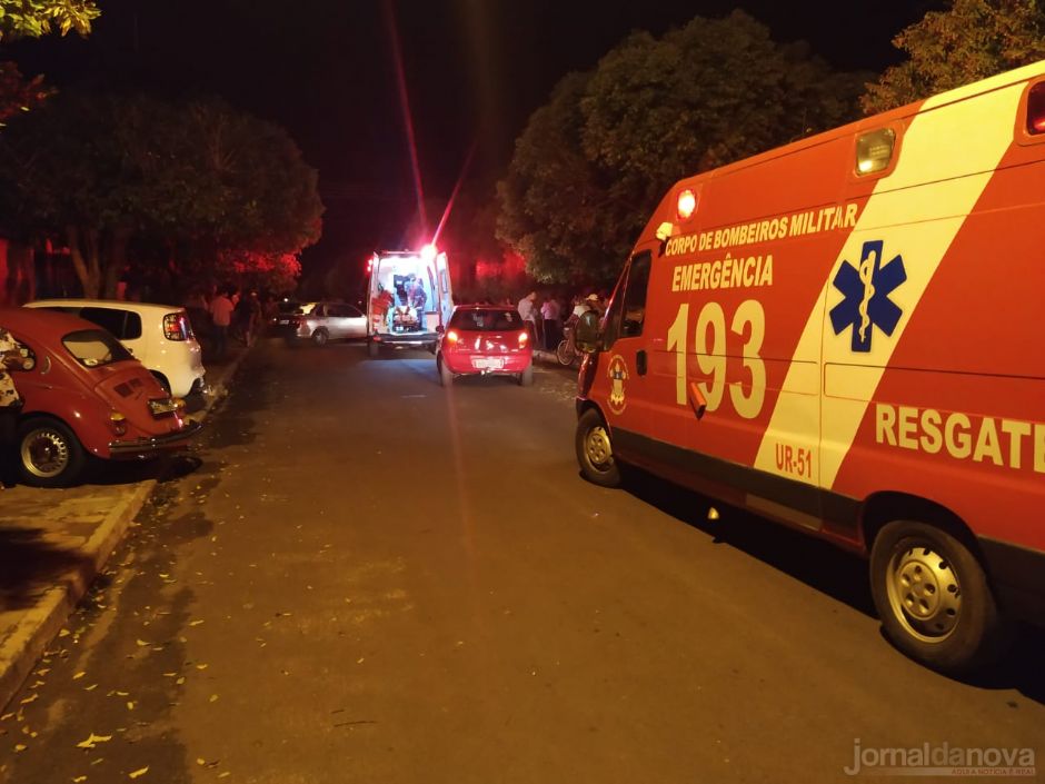 Colisão entre veículos deixa mulher ferida em Nova Andradina