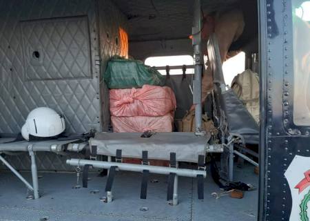 Após troca de tiros, polícia apreende cocaína que era desembarcada de avião na fronteira