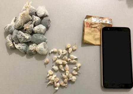 Polícia Civil apreende adolescente ''chefe'' de boca de fumo