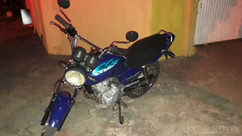 Colisão entre carro e moto deixa um ferido em Nova Andradina