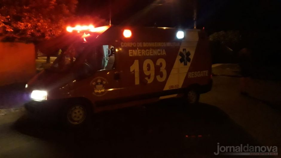 Colisão entre carro e moto deixa um ferido em Nova Andradina