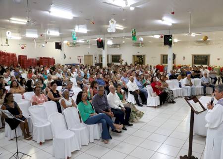 Missa em Ação de Graças pelo ano de 2019 é celebrada no Centro de Convivência do Idoso