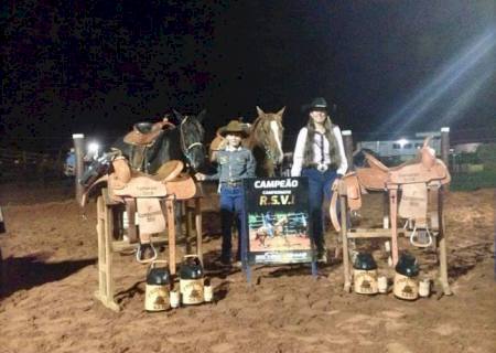 Menina de 11 anos é destaque na final da I Copa Ranch Sorting do Vale do Ivinhema