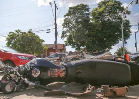 Motociclista morre em acidente de trânsito na Capital