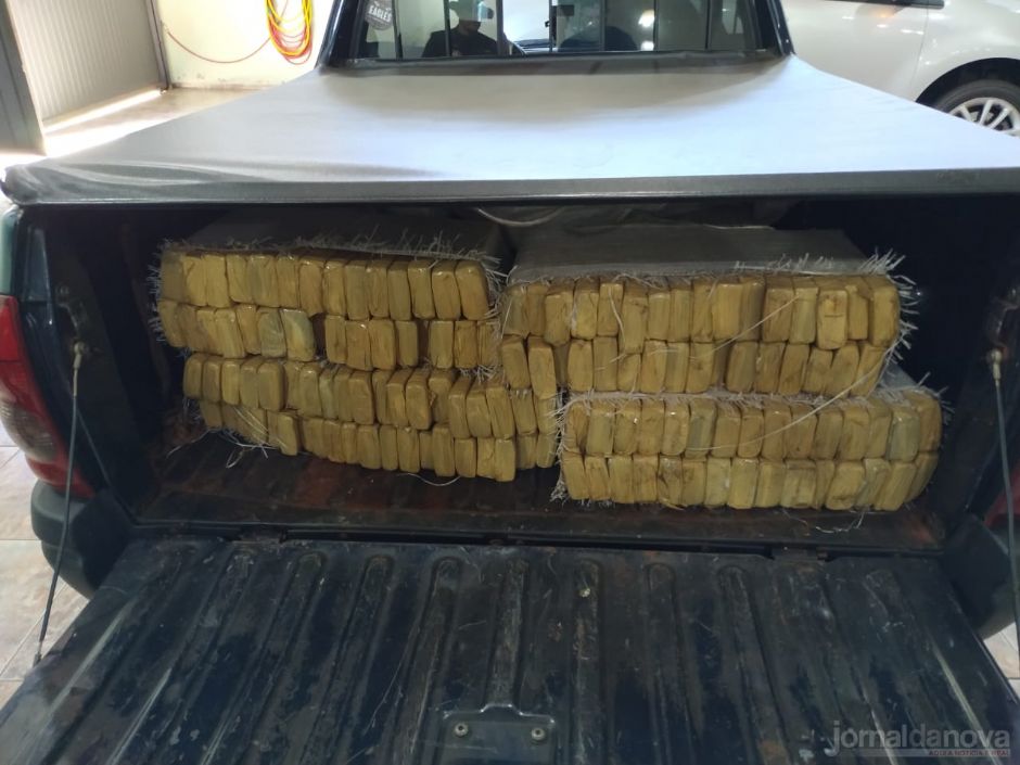DOF prende traficantes e batedores com 224 kg de maconha em Nova Casa Verde