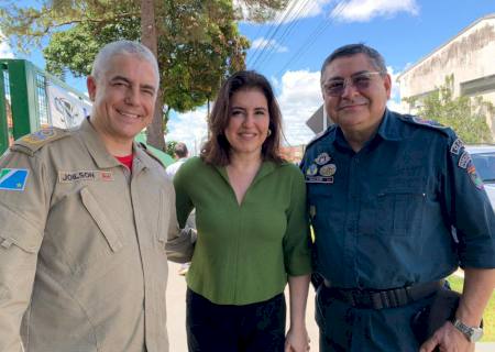 Senadora ajuda a viabilizar a destinação de R$ 13 milhões para os Bombeiros de MS