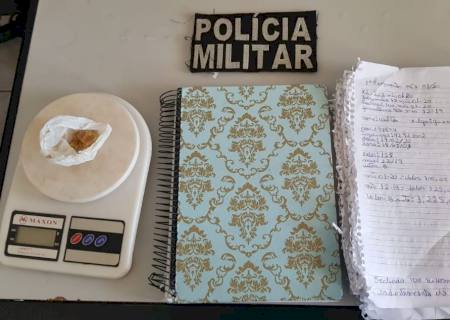 PM prende traficante de drogas com estatuto do PCC em Santa Rita do Pardo