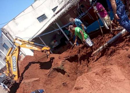 Fossa desaba e trabalhador morre soterrado em Glória de Dourados
