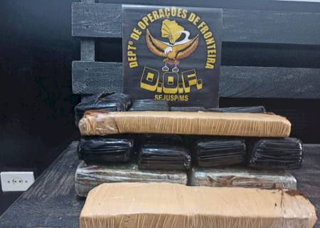 DOF prende passageira de ônibus que traficava drogas para o Maranhão