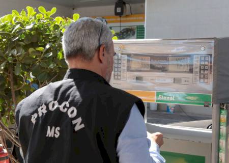 Pesquisa do Procon detecta que mesmo com queda nas vendas, etanol apresenta diferença de 75% nos preços