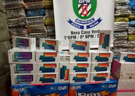 Polícia Militar de Casa Verde apreende mercadorias oriundas do Paraguai