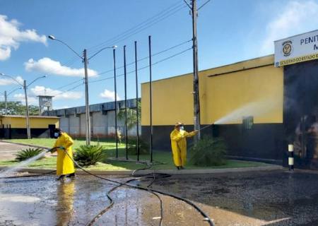 Ações sanitárias são realizadas em presídios de MS para assegurar prevenção ao coronavírus
