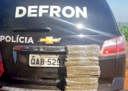 Defron prende mulher traficando drogas para o Mato Grosso