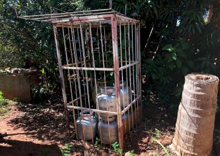 Polícia Civil localiza depósito clandestino de gás e prende homem por receptação