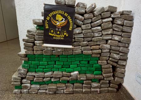 DOF prende traficantes e batedores com 196 kg de maconha