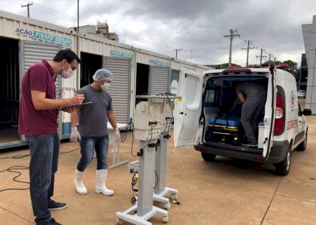 Senai inicia manutenção de respiradores hospitalares para serem usados no combate à Covid-19
