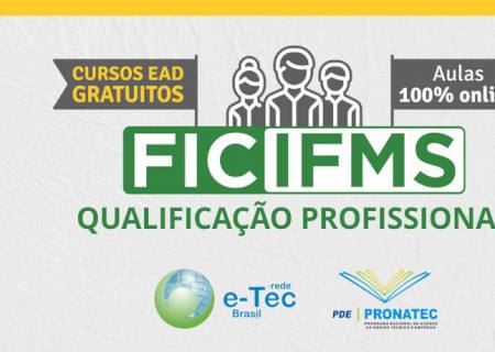 IFMS abre 2 mil vagas para cursos de qualificação profissional a distância