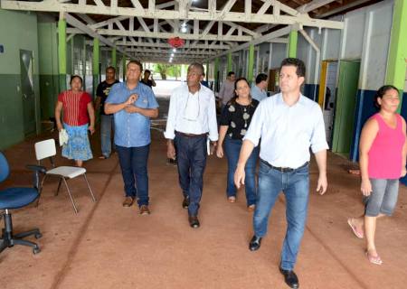 Estado atende Renato Câmara e escola de Sidrolândia receberá reforma orçada em mais de R$ 300 mil