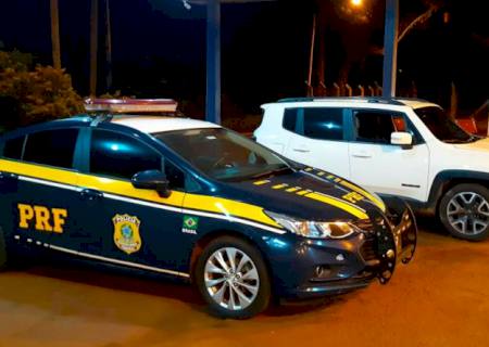 PRF recupera em Rio Brilhante veículo roubado no Ceará