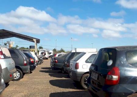 Operação Pátio Zero: Leilões em maio vão retirar mais de 400 veículos dos pátios do Detran