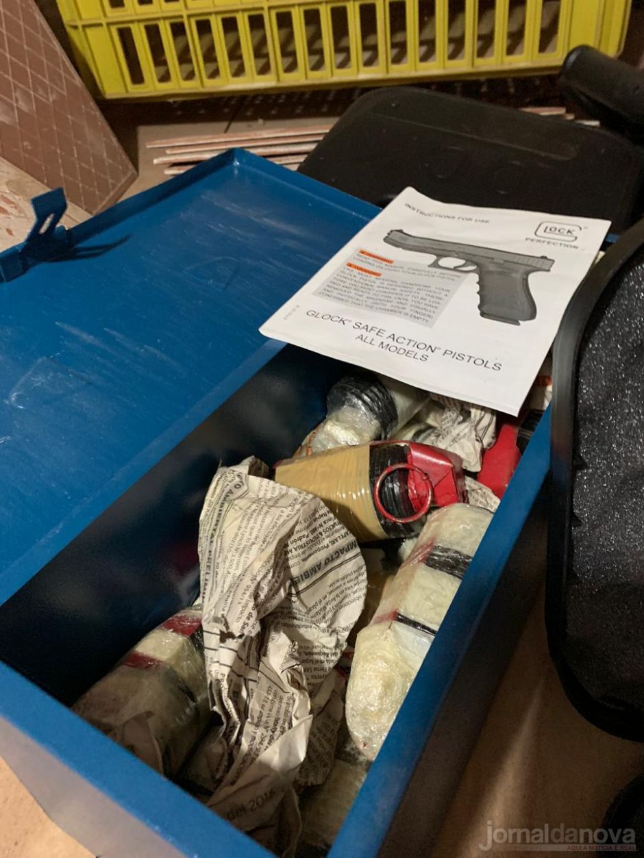 PF combate organização criminosa que atua no tráfico de drogas na fronteira com o Paraguai