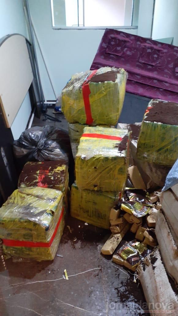 PF combate organização criminosa que atua no tráfico de drogas na fronteira com o Paraguai