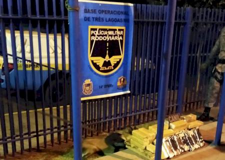 Traficante é interceptado em Brasilândia com maconha que seguia para São Paulo