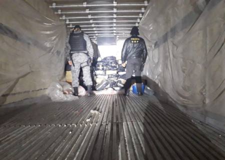 Ação conjunta entre DOF e Choque apreende 5 ton de maconha em Bataguassu