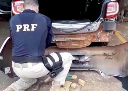 PRF em MS prende dupla que levava drogas para o Mato Grosso