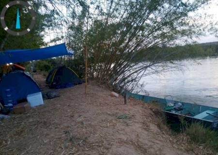 Em Brasilândia, Polícia Ambiental autua paulista por pesca ilegal e apreende petrechos