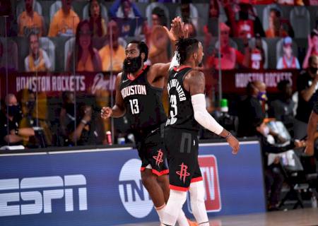 Harden faz 39 pontos e leva o Houston Rockets à vitória sobre os Lakers, que poupam LeBron