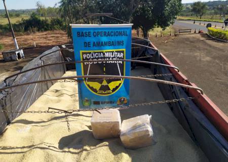 Motorista é preso transportando 6 ton de maconha na região de fronteira