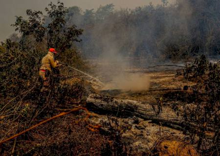 Governo libera R$ 10 milhões para combate a incêndio no Pantanal em MT