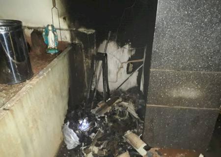 Bombeiros atendem ocorrência de princípio de incêndio no Capilé