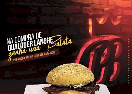 Prime Burger: Na compra de qualquer lanche, ganha uma batata