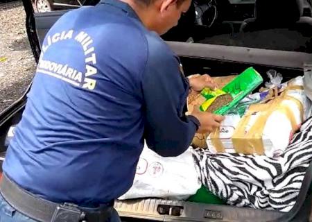 Em Bonito, traficante tenta fugir da PMR, mas acaba preso