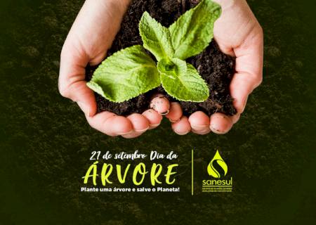 Sanesul celebra Dia da Árvore com doação de 10 mil mudas de espécies nativas