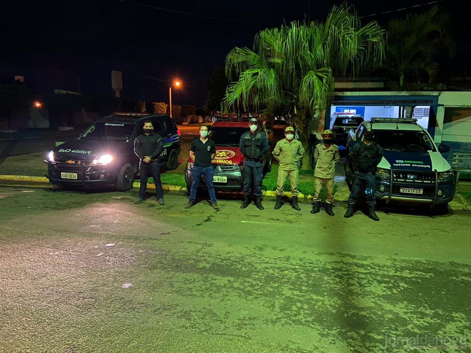 Forças de Segurança realizam operação em Taquarussu