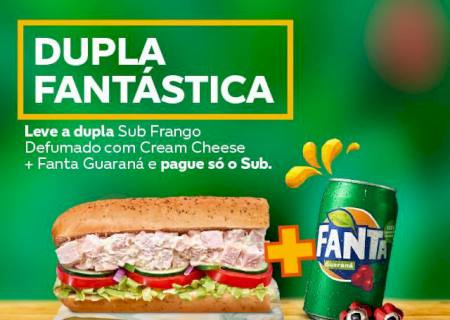 Subway Nova Andradina traz de volta promoção ''Dupla Fantástica''
