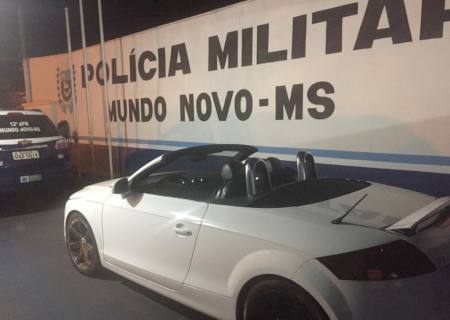 Em Mundo Novo, PM prende dois homens, um por dirigir embriagado e outro com pistola 9mm