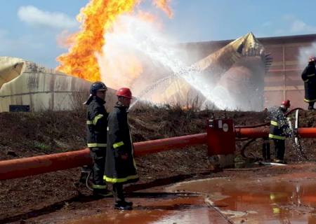Corpo de funcionário é encontrado dentro de tanque que explodiu em Rio Brilhante