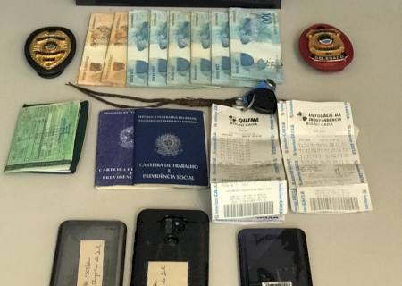 Estelionatário é preso momento em que ia ao banco sacar dinheiro de golpe, diz Polícia Civil
