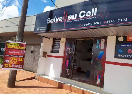 Loja Salve Meu Cell celebra aniversário com promoção para os clientes
