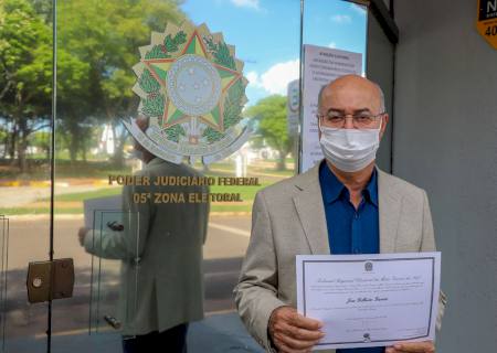 Prefeito Gilberto Garcia é diplomado pelo TRE para o mandato de 2021 a 2024