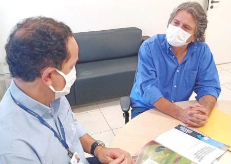 Prefeitura de Bataguassu e Sanesul formalizam doação de área para construção de novo poço de água