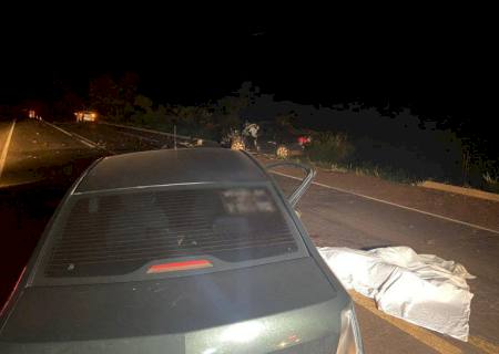 Casal de pastores de Ivinhema sofre acidente na BR-267 entre Casa Verde e Nova Alvora do Sul