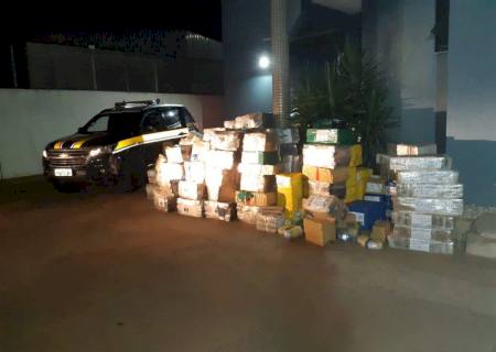 PRF apreende mais de 4,2 toneladas de maconha em Três Lagoas