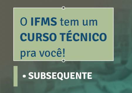 IFMS abre 40 vagas para curso de Zootecnia presencial em Nova Andradina